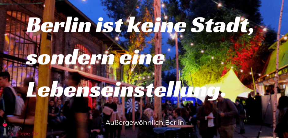 Berliner Sprüche Berlin ick liebe dir